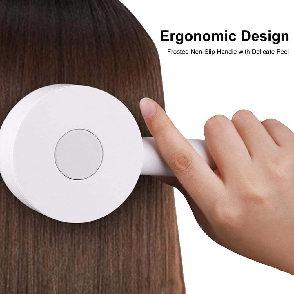 Air Cushion Massage Brush Airbag Massage Comb with Long Handle Self-Cleaning Hair Brush Detangling Anti-Static for All Hair (6034)