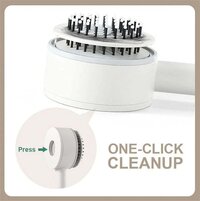 Air Cushion Massage Brush Airbag Massage Comb with Long Handle Self-Cleaning Hair Brush Detangling Anti-Static for All Hair (6034)