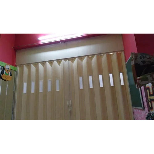 PVC Folding Door With Glass