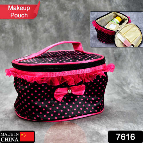 Makeup Pouch Bag Travel Use For Women (1 Pcs ) (7616)