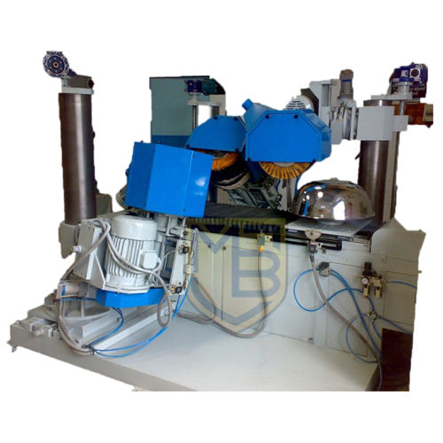 Semi-Automatic Three Heads Ss Coil Polishing Machine