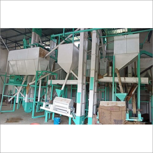 5 HP Semi Automatic Dal Mill Plant