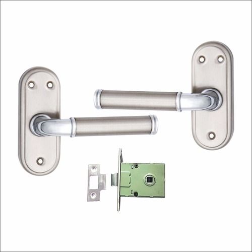 Stainless Steel Bathroom Mortice Handle SS Finish 5 Inches Flora Baby Latch