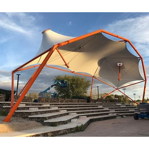 Pu Panel Commercial Site Paul Umbrella Tensile