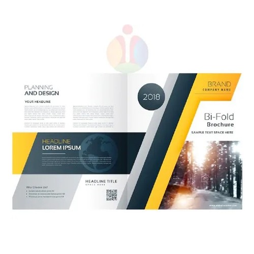 Single Fold Brochure Printing Service