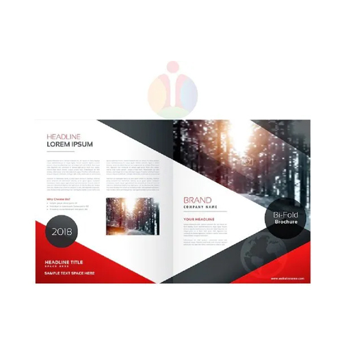 Single Fold Brochure Printing Service