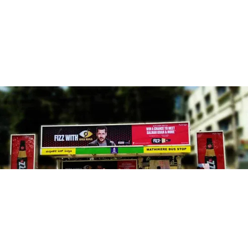 Bus Shelter Branding Service By IPLATFORM MEDIA TECHNOLOGIES PRIVATE LIMITED