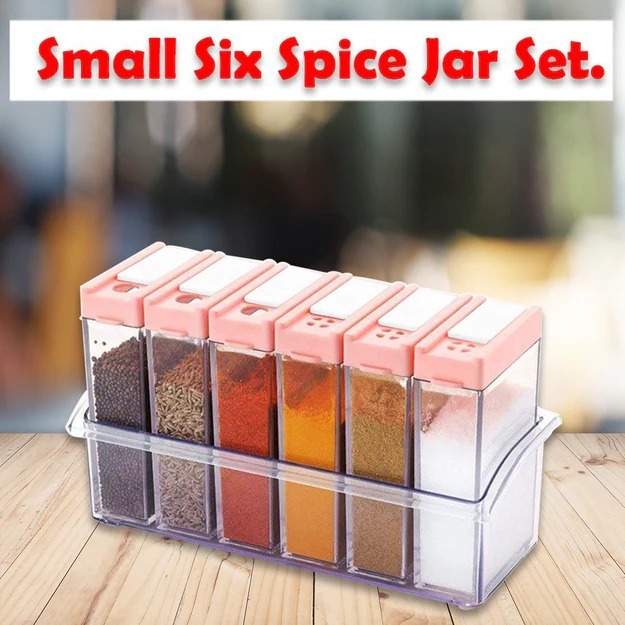 Spice Jar  6 Pcs