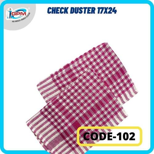 18x24 Inch  Check Duster Cloth