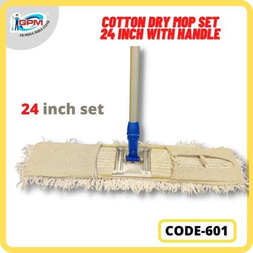 24 Inch Cotton Dry Mop Set