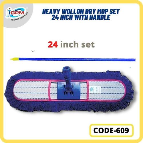 Heavy wollon dry mop 24 inch set