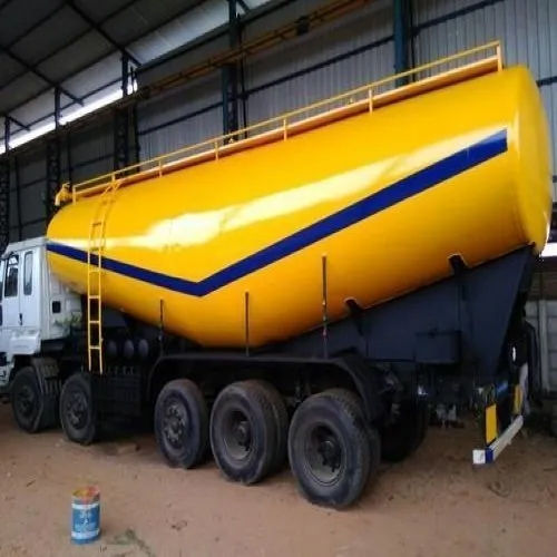 28 Cbm Fly Ash And Cement Bulker Tank - Material: Steel