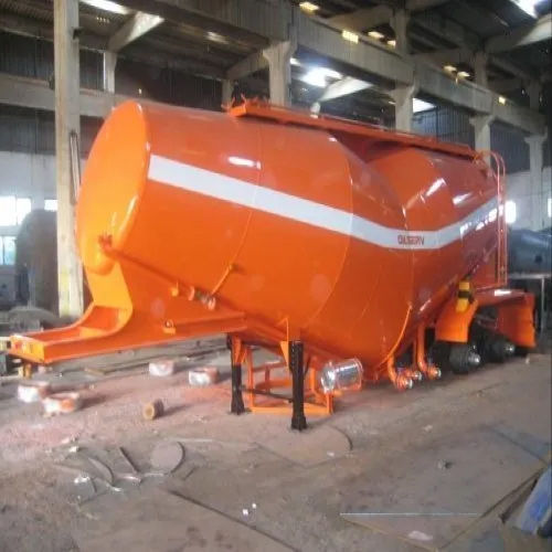 Steel 40 Cbm Cement Bulker Tank