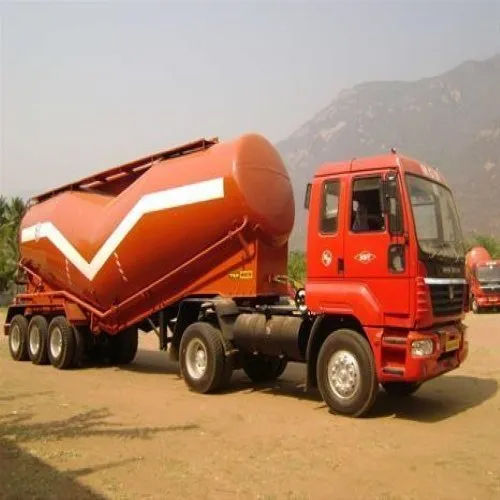 Steel 65 Cubic Meter Fly Ash Cement Bulker Tank