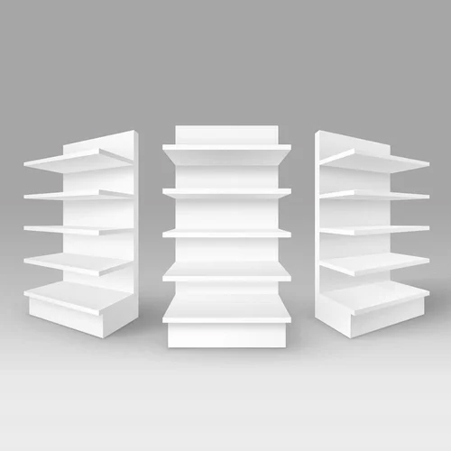 Wooden Supermarket Display Rack