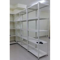 Paint Coated Slotted Angle Rack
