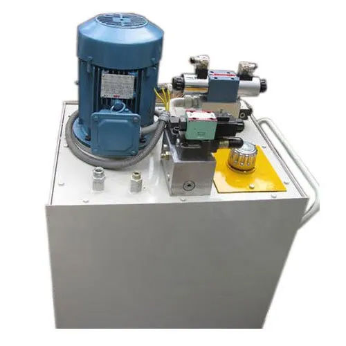 White Stainless Steel Hydraulic Power Pack