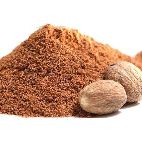 Nutmeg Powder - Fine Dried Spice, Rich Brown Color | Ideal for Culinary Use and Storage in Dry Place