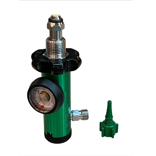 Click Style Pin Index Oxygen Regulator