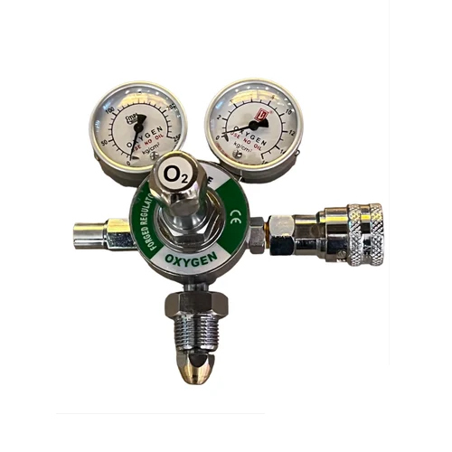 Brass Double Gauge Oxygen Gas Regulator