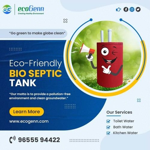 Top Bio Septic Tank  Dealer in Gandhipuram