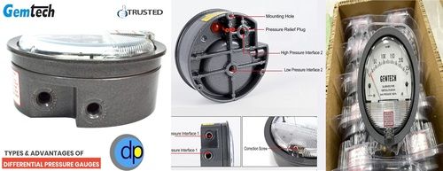 SERIES S2000 GEMTECH DIFFERENTIAL PRESSURE GAUGES BY Gandhinagar Gujarat