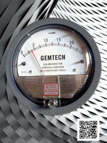 GEMTECH Differential Pressure Gauge Distributor In Faridabad Haryana