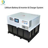 Custom Made 42KWH BMS LiFePO4 Lithium Battery - MPPT Controller - AC-DC Charger System for Vehicle