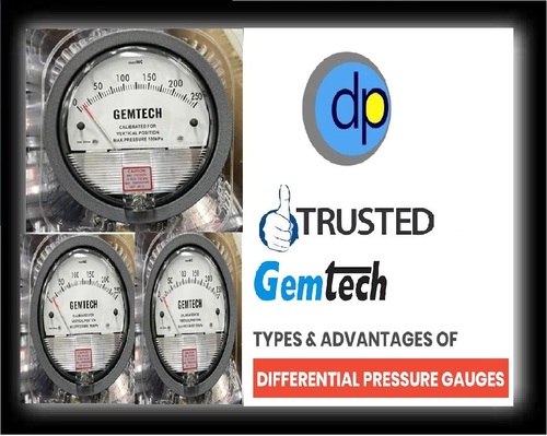 Series S2000 GEMTECH Differential Pressure Gauges Wholesale Dealers by Chennai Tamil Nadu India