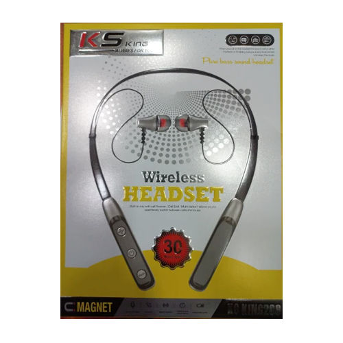 Wireless Bluetooth Neckband Body Material: Plastic