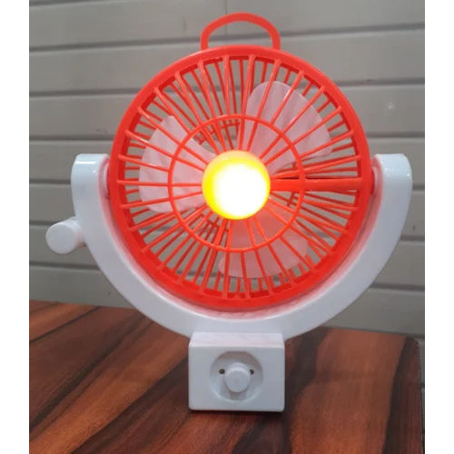 Rechargeable Table Fan Blade Material: Plastic