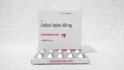 Cefdinir Dispersible 300mg Pharmaceutical Tablet