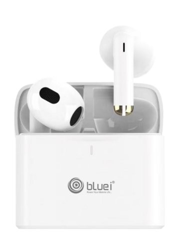 Bluei Firepods Truly Wireless in Ear Earbuds with 24 Hours Total Playtime Bluetooth V5.3 Stereo Audio Full Touch Control TWS With mic Type C fast charging IPX5 Rated Comfort Fit Ergonomic Design Voice Assistant Support for Mobile
