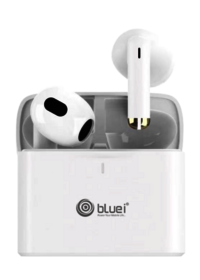Bluei Firepods Truly Wireless in Ear Earbuds with 24 Hours Total Playtime Bluetooth V5.3 Stereo Audio Full Touch Control TWS With mic Type C fast charging IPX5 Rated Comfort Fit Ergonomic Design Voice Assistant Support for Mobile
