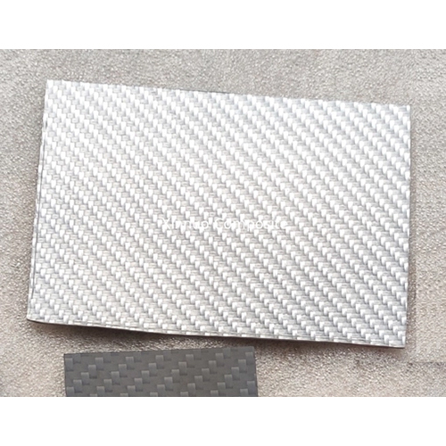 1mm 2mm 3mm White carbon fiber sheets size can be customized