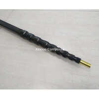 20 M 65.6 Feet Twist Lock  Carbon Fiber Telescopic Extension Pole For Window Cleaning Rod Boom Pole Application: Industrial