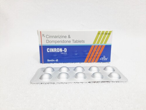 cinnarizine 20 mg  domperidone 15 mg tab
