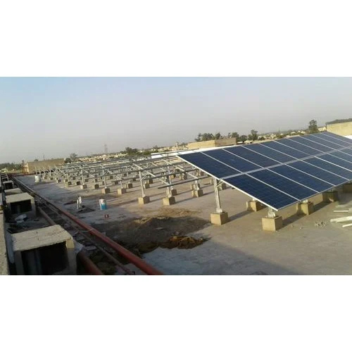 Stainless Steel On Grid Solar Power Plant