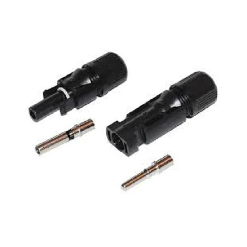 MC4 Compatible Solar Connectors - Stainless Steel, Various Sizes , Automatic Switching Mode, Corrosion-Resistant Locking Mechanism