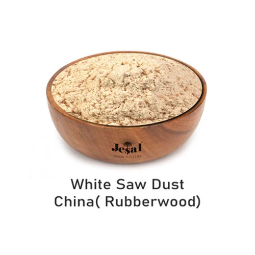 White Sawdust China Rubberwood Powder - Feature: Straight