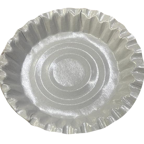Silver Paper Plate