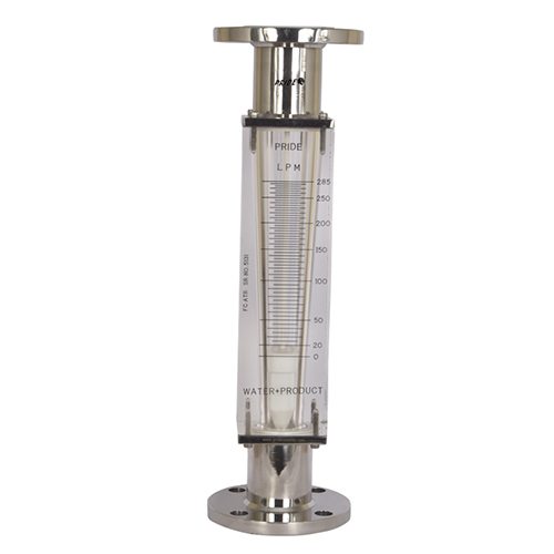 Acrylic Rotameter Flange End