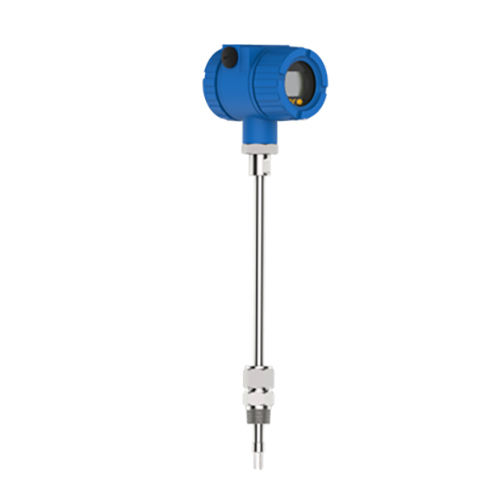 Blue Insertion Compressed Air Flowmeter