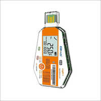 Orange Who Approved  Elitech Loget 1 Single Use Temperature Data Logger With Lcd Display