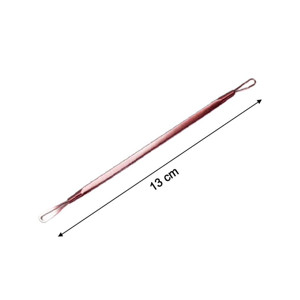 Blackhead Remover Comedone Extractor Tool - Dual Loop Whitehead Blemish Acne Removal - Skin Facial Pimple (1386)