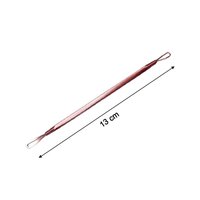 Blackhead Remover Comedone Extractor Tool - Dual Loop Whitehead Blemish Acne Removal - Skin Facial Pimple (1386)