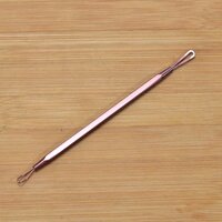 Blackhead Remover Comedone Extractor Tool - Dual Loop Whitehead Blemish Acne Removal - Skin Facial Pimple (1386)