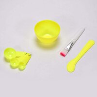 Facial Mask Bowl Set For Girls Use (6 pcs Set) (1262)
