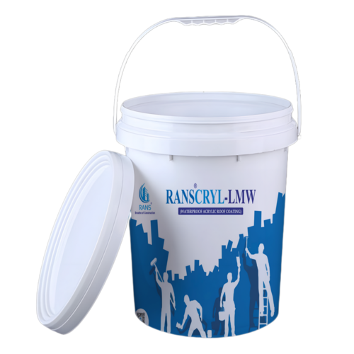 White Ranscryl-Lmw Waterproof Acrylic Roof Coating
