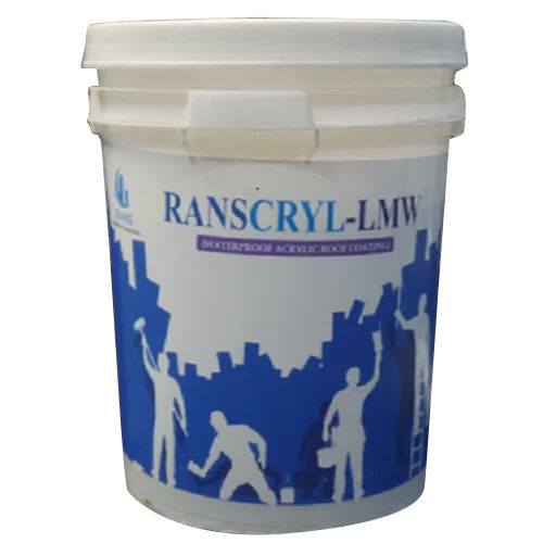 White One Pack Waterproof Acrylic Roof Coating